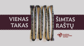 Vienas takas, šimtas raštų