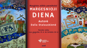 Marginto stiklo paveikslai MARGESNIOJI DIENA