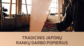 Paroda Tradicinis japonų rankų darbo popierius washi