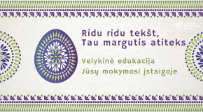 Velykinė edukacija | Registracija atidaroma prieš Velykas