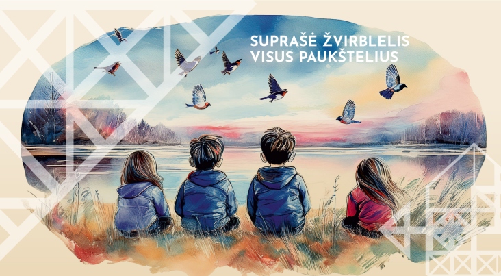 Suprašė žvirblelis visus paukštelius