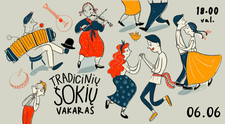 Tradicinių šokių vakaras