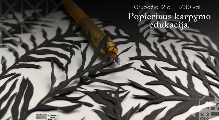 Popieriaus karpymo edukacija