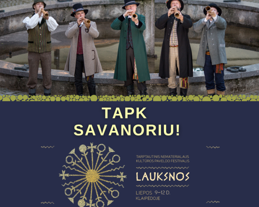 Ieškome savanorių! | LAUKSNOS 2026